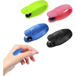 4 Pack Migraine Pressure Point Clips, Effective Acupressure Tools for Headache Relief, Stress Reduction, and Tension Alleviation, LI4 Hand Clips in Assorted Colors