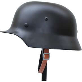 WW2 WWII German M35 Helmet with Net Cover Steel Material M1935 Soldier Stahlhelm Black Green Color