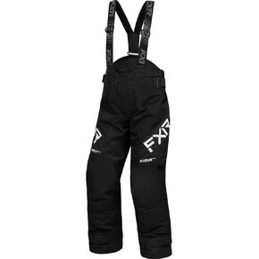 FXR Youth Clutch Pant 2025 (Black/White - 14)