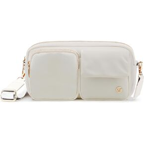 Nylon Crossbody Bags for Women,Multi-Pocket Crossbody Purses for Women Shoulder Bags With RFID Blocking Pocket