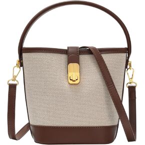 YDSIII Crossbody Handbag Small Bucket Bag for Women Summer Simplicity