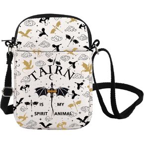 FW Crossbody BagRomantasy Fantasy Bookish Gift Dragon Rider Shoulder Bag 4th Wing Merch