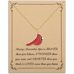 FUSTMW Bird Necklaces for Women Bird Pendant Necklace Bird Lover Gifts Tiny Bird Necklace Cute Bird Jewelry Gifts
