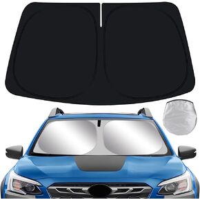 Car Sun Shade for Subaru Outback 2020 2021 2022 2023 2024 Auto Interior Accessories Foldable Sunshade Windshield Visor Foldable Cooler Protector Front Windows Cover Shield