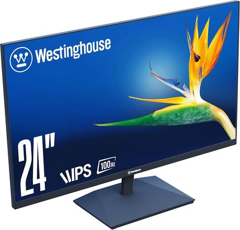 Westinghouse 22 Inch Computer Monitor, 100Hz, 1080p Full HD IPS Display, Adaptive Sync, Blue Light Protection, Home Office PC Monitor with Built in Speakers, HDMI, VGA, for Work & Productivity in Saudi Arabia