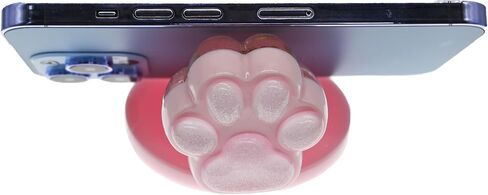 Phone Stand for Desk,Cute Phone Stand with Foldable Luminous Panda Element with Cat's Paw Cover - Dream Comes True Base,Blessing Gifts Cell Phone Stand for All Smartphones in Saudi Arabia
