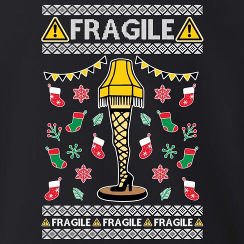 "Christmas Story Fragile Leg Lamp Ugly Christmas Sweater Sweatshirt – Your Ultimate Choice for Holiday Humor! in Saudi Arabia