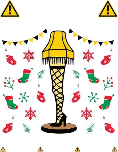 "Christmas Story Fragile Leg Lamp Ugly Christmas Sweater Sweatshirt – Your Ultimate Choice for Holiday Humor! in Saudi Arabia