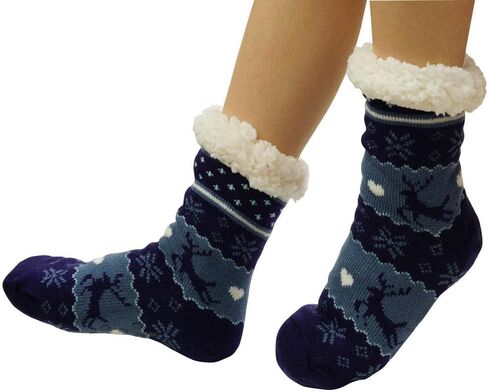 MaxNova Women's Winter Warm Cozy Fuzzy Fleece Slipper Socks Christmas Gift in Saudi Arabia