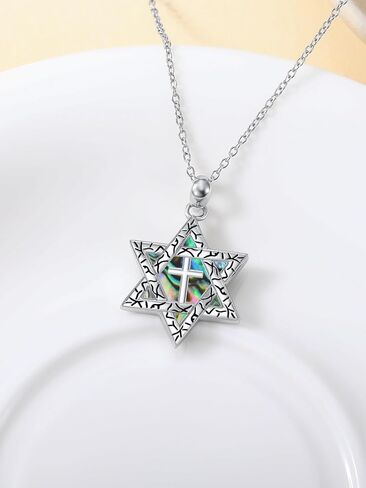 WINNICACA 925 Sterling Silver Tree of Life Pendant Necklace Protection Necklace Amulet Necklace Ancient Egyptian Greek Mythology Jewelry Gifts for Men Women in Kuwait