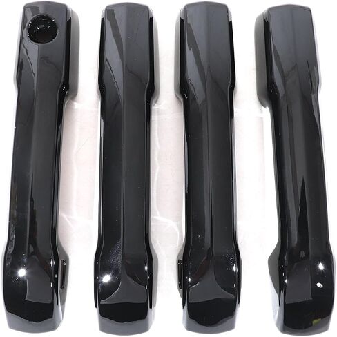 Lcojicep Car Exterior Door Handle Protector Trim Frame Cover Compatible with Tacoma 2024 2025, ABS Door Handle Cover,Car Door Handle Cover Frame Trim Accessories (Piano Black) in Kuwait