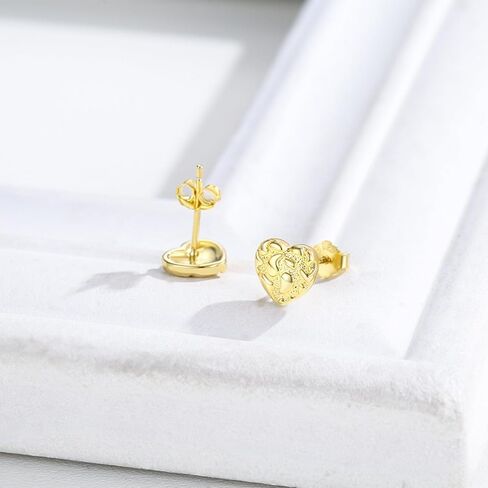 14k Gold Nugget Earrings Nugget Earrings For Women Gold Nugget Jewelry in Saudi Arabia