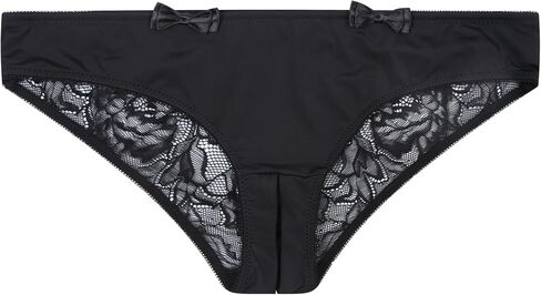 Verano Women's Crotchless Underwear Lace band Briefs Panties Silky Bikini in Saudi Arabia
