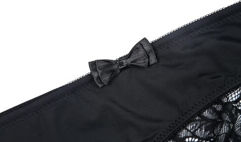 Verano Women's Crotchless Underwear Lace band Briefs Panties Silky Bikini in Saudi Arabia