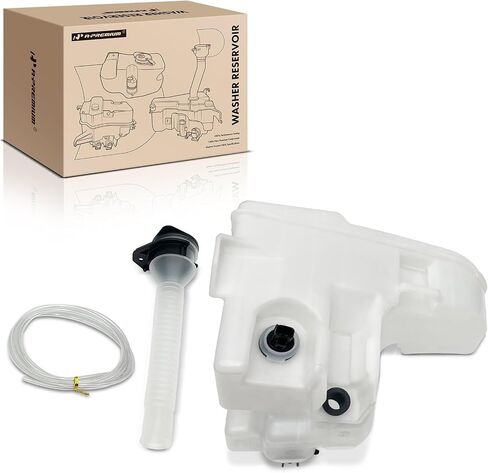 A-Premium Windshield Washer Reservoir Compatible with Select Lexus Models - IS250, IS350, IS F, GS300, GS350, GS430, GS450h, GS460, with (Washer Pump/Cap/Filler Neck/Hose/Bracket/Fluid Level Sensor) in Saudi Arabia