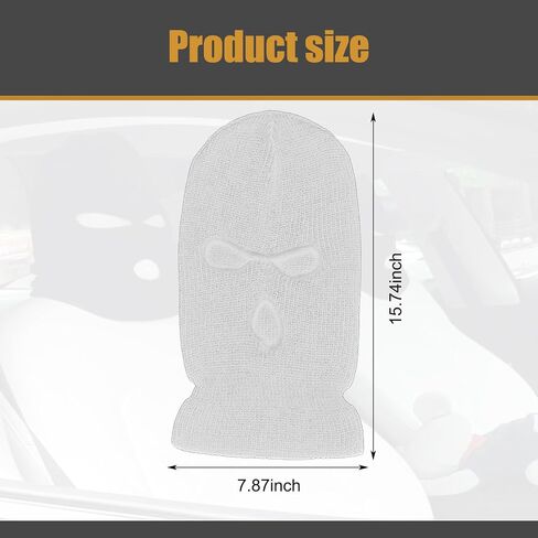 Ajxn 2 PCS Car Headrest Cover, 7.87In x 15.74In Fabric Vehicle Seat Headrest Trim, Personalized Design, Universal Automotive Interior Headrest Protectors Accessories for SUV Truck SUV (White) in Saudi Arabia