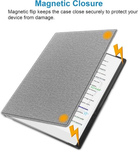 KuRoKo Case for Remarkable Paper Pro Color 11.8",Slim Hard Back Shell Protective Auto Sleep/Wake Book Folio Cover with Pen Holder for Remarkable Paper Pro Tablet 11.8 inch 2024 Released,Book in Saudi Arabia