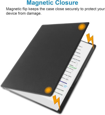 KuRoKo Case for Remarkable Paper Pro Color 11.8",Slim Hard Back Shell Protective Auto Sleep/Wake Book Folio Cover with Pen Holder for Remarkable Paper Pro Tablet 11.8 inch 2024 Released,Book in Saudi Arabia