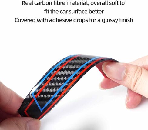 Betterhumz Carbon Fiber Car Rear Trunk Switch Button Sticker for BMW X1 E84 F48 X2 F39 X3 F25 G01 X4 F26 G02 X5 E70 F15 X6 E71 F16 Electric Tailgate Reminder Trim Accessories (Style B) in Kuwait