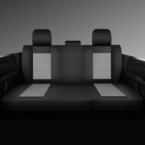 GXT Custom Fit Chevrolet Silverado Seat Covers, Front & Rear Waterproof Leather Car Seat Covers, Seat Cushion Protector Fit for Chevrolet Silverado 2007-2013, 2019-2023(Black) in Kuwait