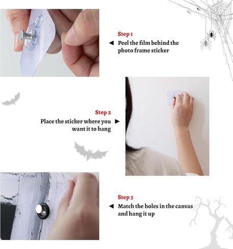 ملحقات الهالوين المرعبة لقلادة النافذة لتزيين الأغطية العالمية الداخلية والخارجية - باللون الأخضر in Kuwait