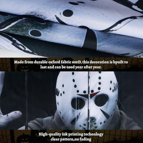 ملحقات الهالوين المرعبة لقلادة النافذة لتزيين الأغطية العالمية الداخلية والخارجية - باللون الأخضر in Kuwait