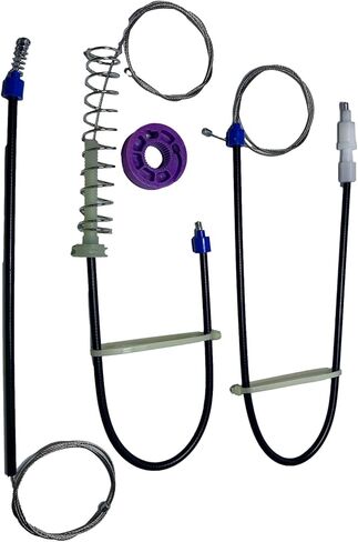 مجموعة منظم النوافذ VALEA الأمامية اليمنى لـ V.w P.h.e.t.o.n 2002-2014 كابل + عجلة OEM: 3D4837756 in Kuwait