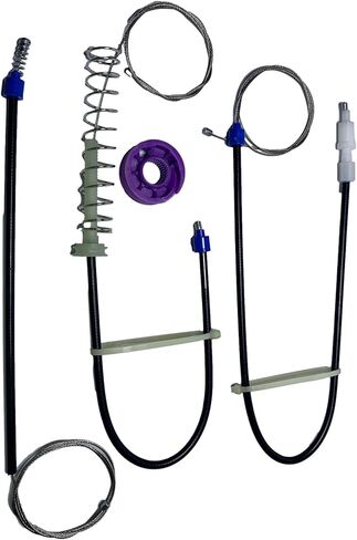 مجموعة منظم النوافذ VALEA الأمامية اليمنى لـ V.w P.h.e.t.o.n 2002-2014 كابل + عجلة OEM: 3D4837756 in Kuwait