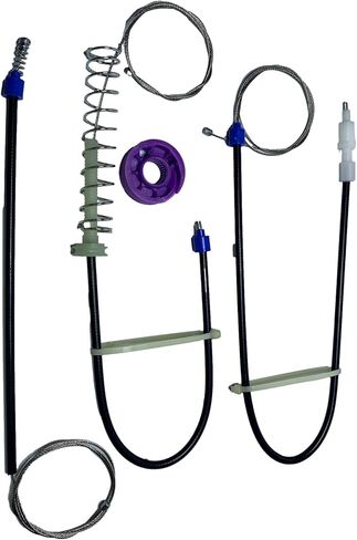 مجموعة منظم النوافذ VALEA الأمامية اليمنى لـ V.w P.h.e.t.o.n 2002-2014 كابل + عجلة OEM: 3D4837756 in Kuwait