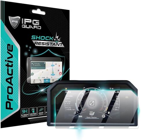 IPG ProActive Made for YMAHA Tenere 700 / T700 / XTZ 700 Cluster Speedometer Display 9H Hardness Screen Protector Nano Ceramic Film Ultra Responsive High Clarity Anti Scratch for YmhTenere700 in Saudi Arabia