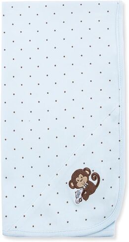 Little Me Unisex Baby Swaddling Receiving Blankets, Pink, One Size in Kuwait