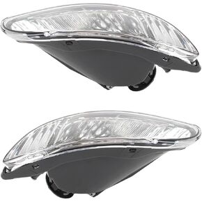 MOTOALL 2Pcs Fog Light For Lexus RX300 RX330 RX350 Clear Front Bumper Driving Lamp LH+RH