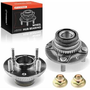 A-Premium 2 x Front Wheel Bearing and Hub Assembly with ABS Ring & 4-Lug Compatible with Mazda Miata 1991-2005