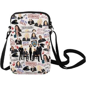 LEVLO Law Order Robert Goren Crossbody Bag Olivia Benson Fans Gift Alexandra Eames Shoulder Bag Law Detective Merch