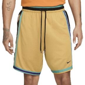 Nike Dri-FIT DNA Men's 8" Basketball Shorts (Wheat Gold/Washed Teal/Wheat Gold/Black, DX0255-725) Size Medium