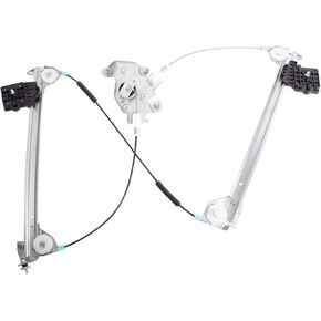 TRQ Left Window Regulator Drivers Side Compatible with 2005-2009 Ford Mustang