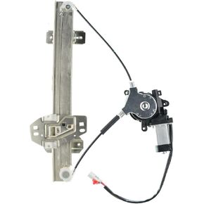 YHTAUTO Rear Power Window Regulator Driver Side Without Motor for Acura RL 1998-2004, Sedan Only