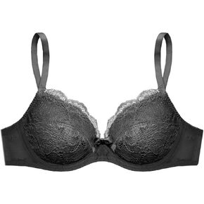 Ultra Boost Soft Underwired Thick Pad Push Up Plunge Bra Small Boob Petite Lady Add 2-3 Sizes 30-44 A AA AAA Cups