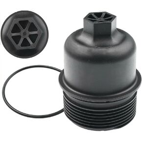 3.2L 3.6L 917-190 917190 Oil Filter Housing Cover Cap Compatible with JEEP WRANGLER CHEROKEE GRAND Compatible with CHRYSLER 200 300 PACIFICA Compatible with RAM PROMASTER 1500 2500 3500 68191350AA