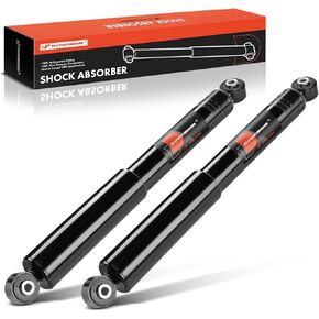 A-Premium Rear Pair (2) Shock Absorber Strut Assembly Compatible with Land Rover Discovery 1999 2000 2001 2002 2003 2004, Driver and Passenger Side