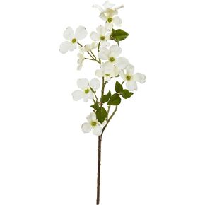 Nearly Natural 26-in. Dogwood Artificial (Set of 12) Silk Flowers, White