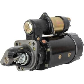 RAREELECTRICAL Starter Motor Compatible With Massey Ferguson Tractor Mf-1135 Mf-285 Mf-295 Mf-70 519-977-M92
