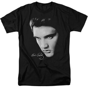 Popfunk Elvis Presley Signature Heartthrob Music Adult Unisex T Shirt