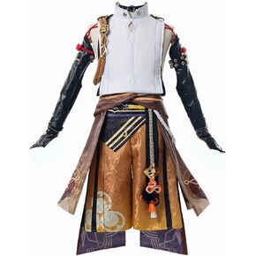 Nuoqi Heizou Cosplay Outfit Adult Shikanoin Heizou Costume Genshin Cosplay Anime Men