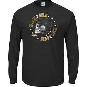 Boston Hockey Fans. Black & Gold Until I'm Dead and Cold. Black T-Shirt (Sm-5X)