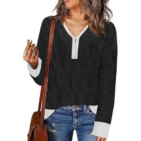 ETCYY Womens 2025 Fall Sweaters Fashion Fall Outfits Winter Clothes Crochet Long Sleeve Tops Button Down Knit Ladies Sweater