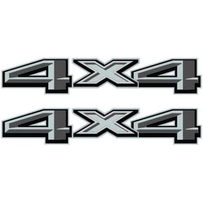 ملصق بديل لجانب السرير مقاس 4 × 4، متوافق مع سيارات Ford F150 وF250 وF350 Super Duty، سلسلة بريميوم، لمسة نهائية معدنية (أسود، رمادي، أحمر)