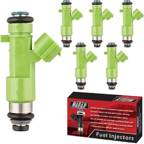 Set of 6 Fuel Injectors 16600-JK20A FJ1017 Replacement Compatible with Nissan 350Z Altima Maxima Murano Quest Infiniti EX35 FX35 G35 M35 Q50 Q70 QX60 3.5L - Replaces 16600JA10A 2-39084