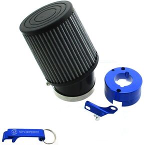 TC-Motor Racing Lawnmowers Minibikes Filter Stack Adapter For Honda 11Hp 13Hp GX340 GX390 Clone Engine Go Kart Predator 301cc 420cc Golf Carts Mud Boats Powered Paragliders GX270s 13/15hp Chinese OHVs