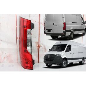 FOR MERCEDES SPRINTER W907 2019-2021 LEFT DRIVER SIDE REAR TAIL LIGHT WITH BULBS TAILLIGHT BRAKE LIGHT
